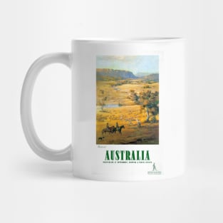 Vintage Travel Poster Australia Pastoral Mug